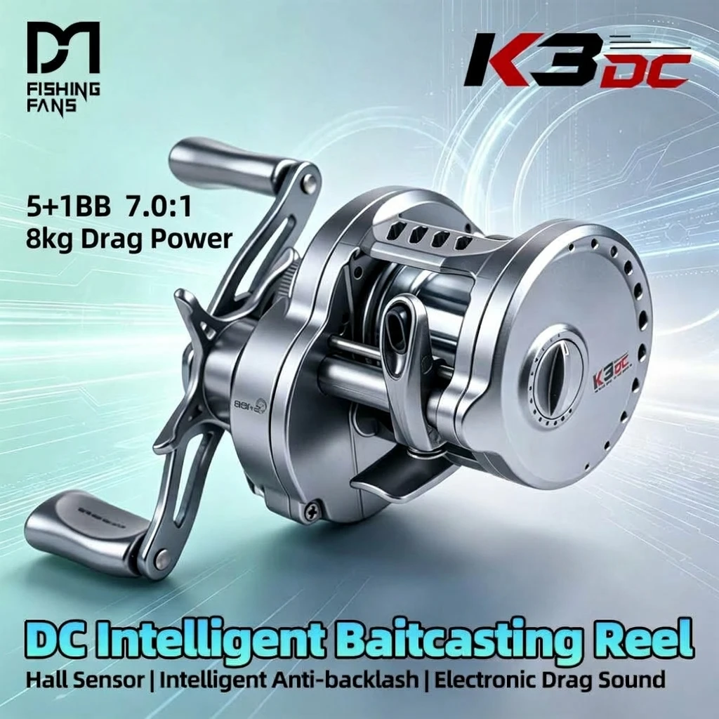 fishingfans-k3-dc-casting-5-1bb-70-1-8kg-drag-power-dc-brake-baitcasting-bait-caster-drum-freshwater-sea-fishing-reel