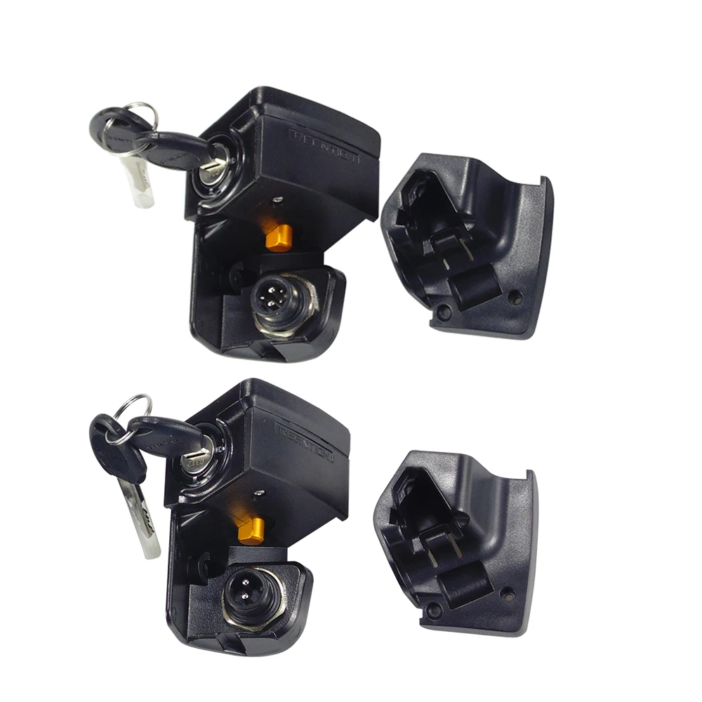Suporte de bateria para ebike Dorado NCM Magnum Metro, compatível com ROLLGOOD GlareWheel Frey AM1000 e Paselec PC100.