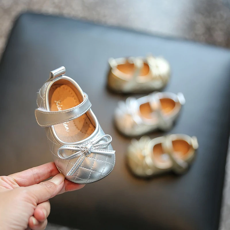

Baby Princess Shoes Spring and Autumn Soft-soled Baby Girl Baby Toddler Shoes Soft Leather Girl Leather Shoes.