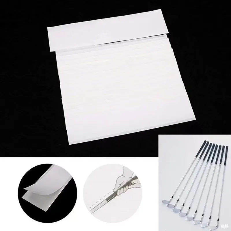 

13 Pcs Golf Grips Adhesive Paper Durable Simple Sticker White Protective Self Tape Practical Easy Use Golf Supplies