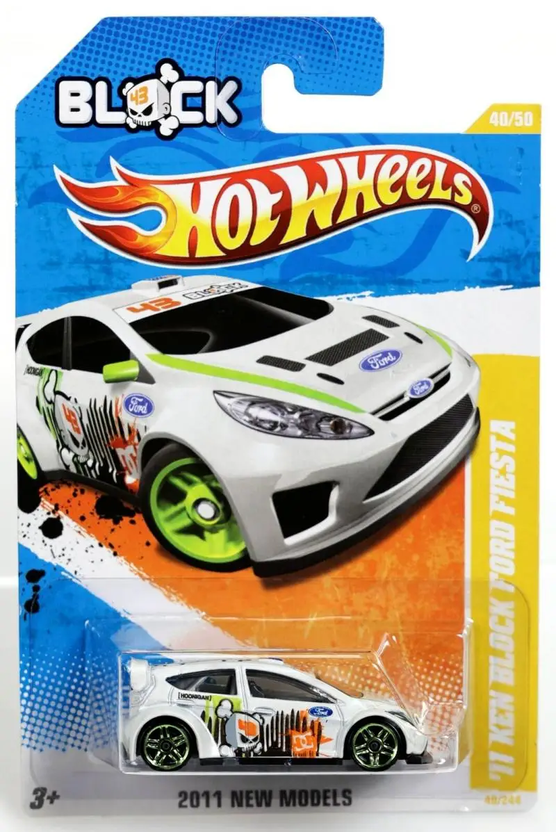 HOT WHEELS 1:64 12 Ford Fiesta 11 KEN BLOCK TORD FIESTA Rare collection die-cast alloy trolley model