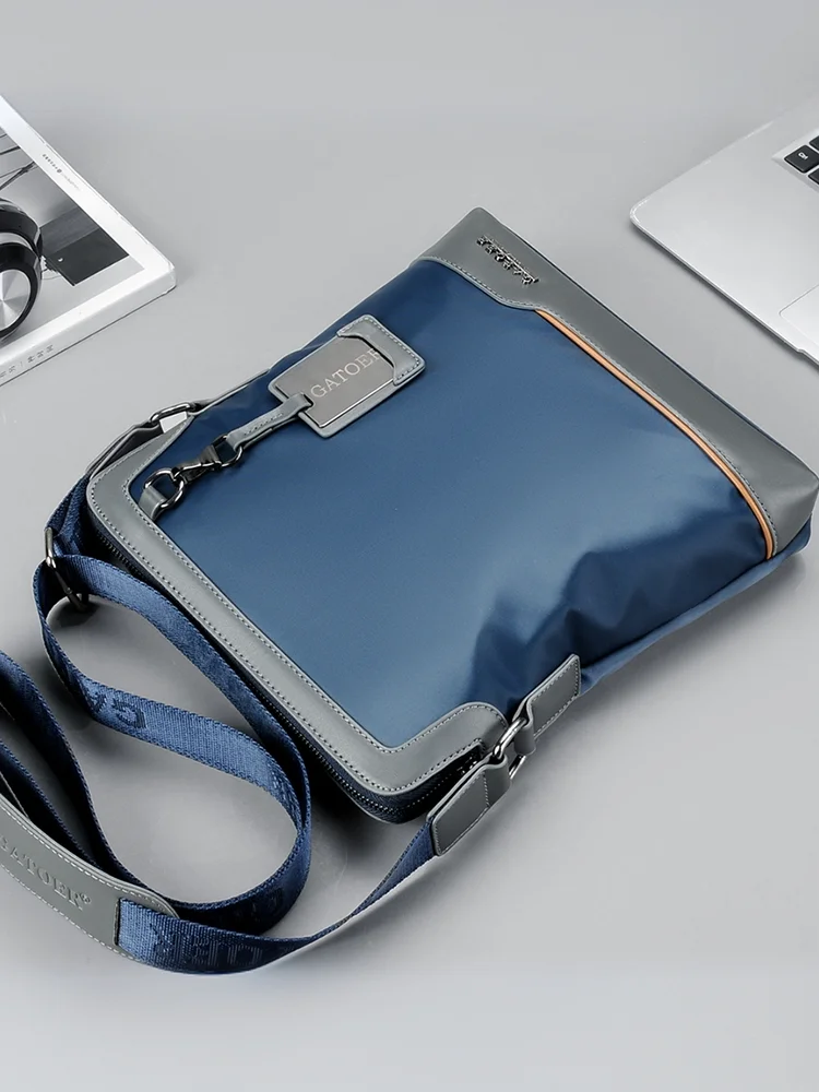 

Casual Ox Cloth Men's Crossbody Bag Small Size Spor Bapa Youth Vertical oulder Bag Leisure Slant Bag Trendy Brand