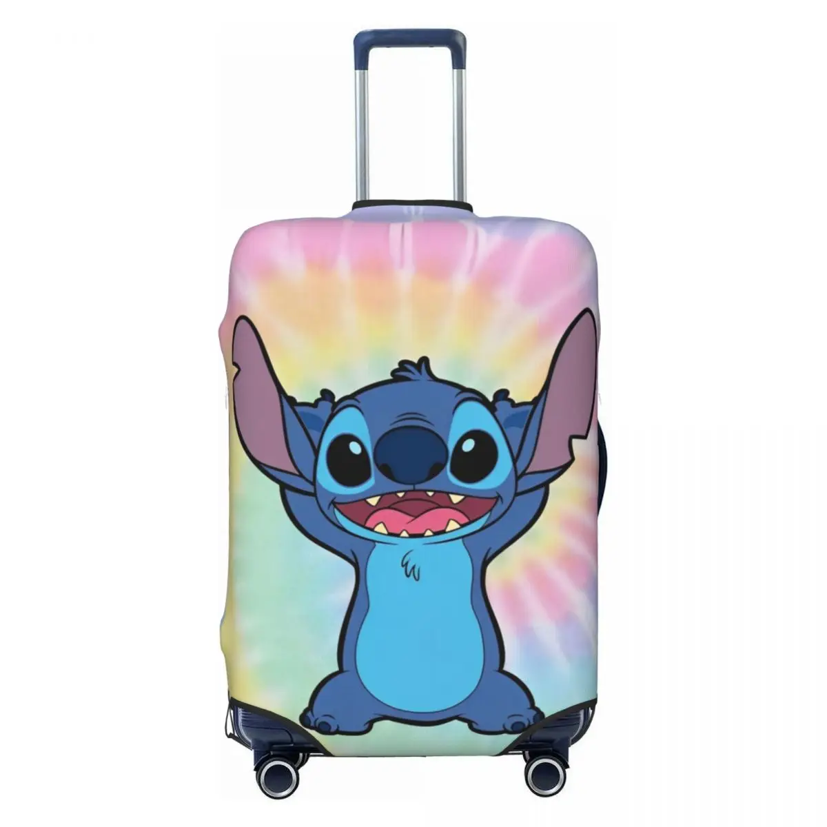   Stitch Cartoon Custom Suitcase Cover Holiday Business Fun Luggage Accesories Protector