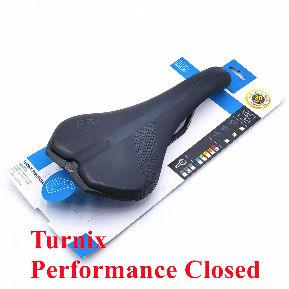 PRO Bike Saddle Turnix Performance Stainless Rails TEAM Carbon Rails
