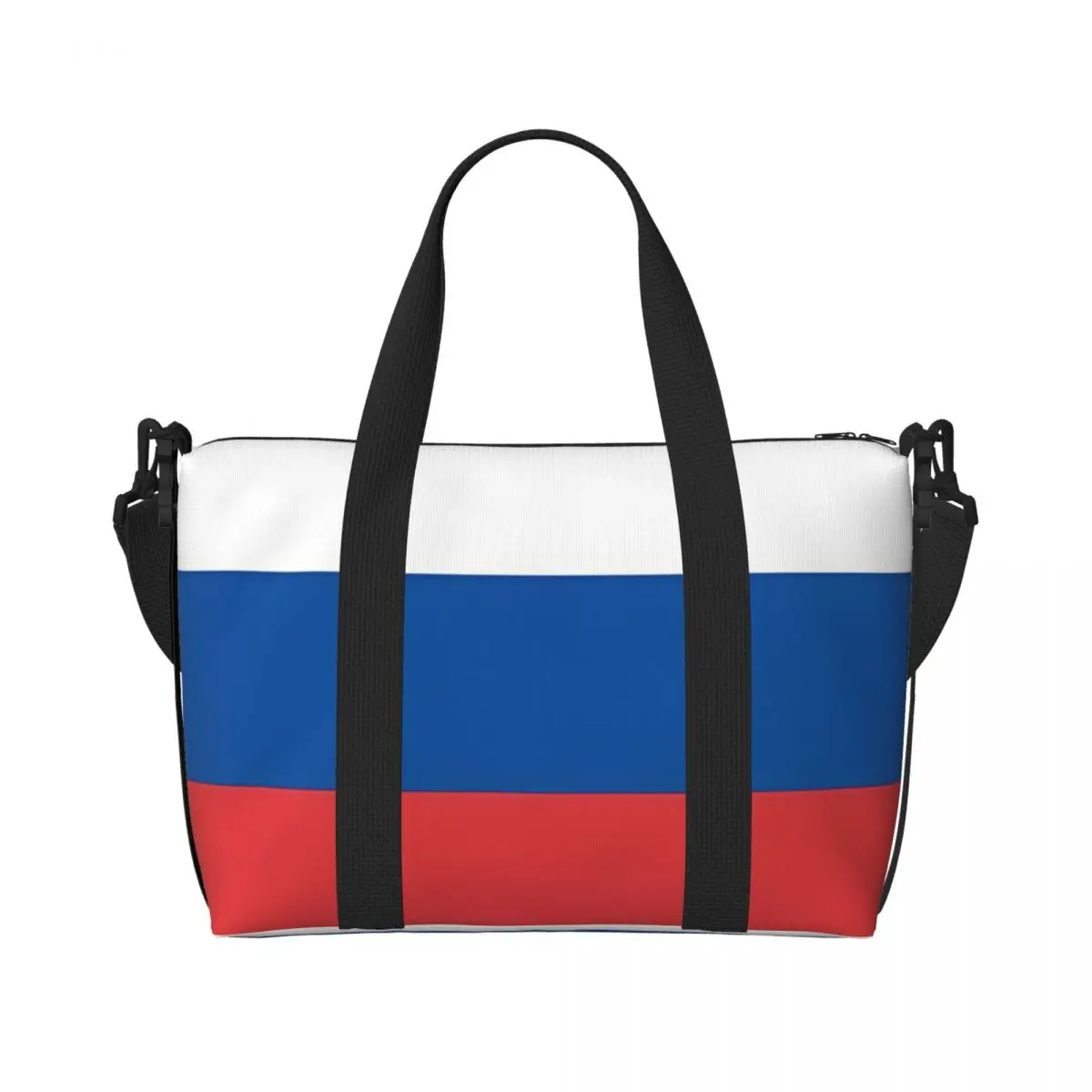 

Men Travel Bag Flag Of Russia Gym Bag Large Capacity Portable Design Handbag Novelty Fashion Sports Bag