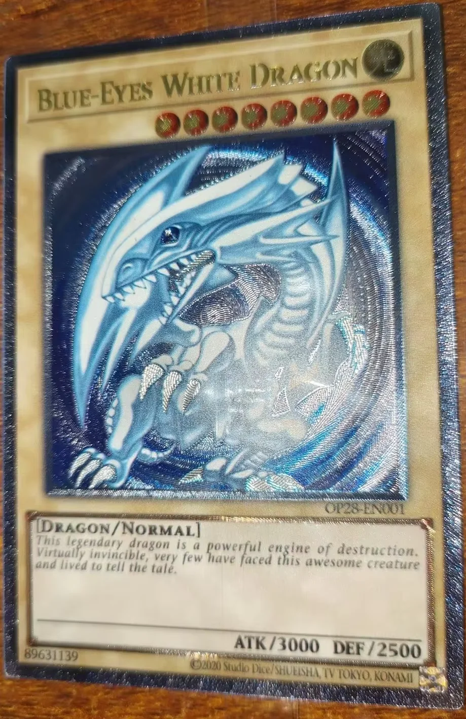 遊戯王 ブルーアイズ・ホワイト・ドラゴン TCG UR HR SER 20th 25th