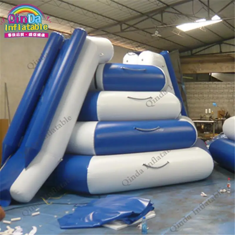 4*4*3M 2 Lanes Inflatable Slide Water Sports Games,Amusement Park Pool Float Water Slide