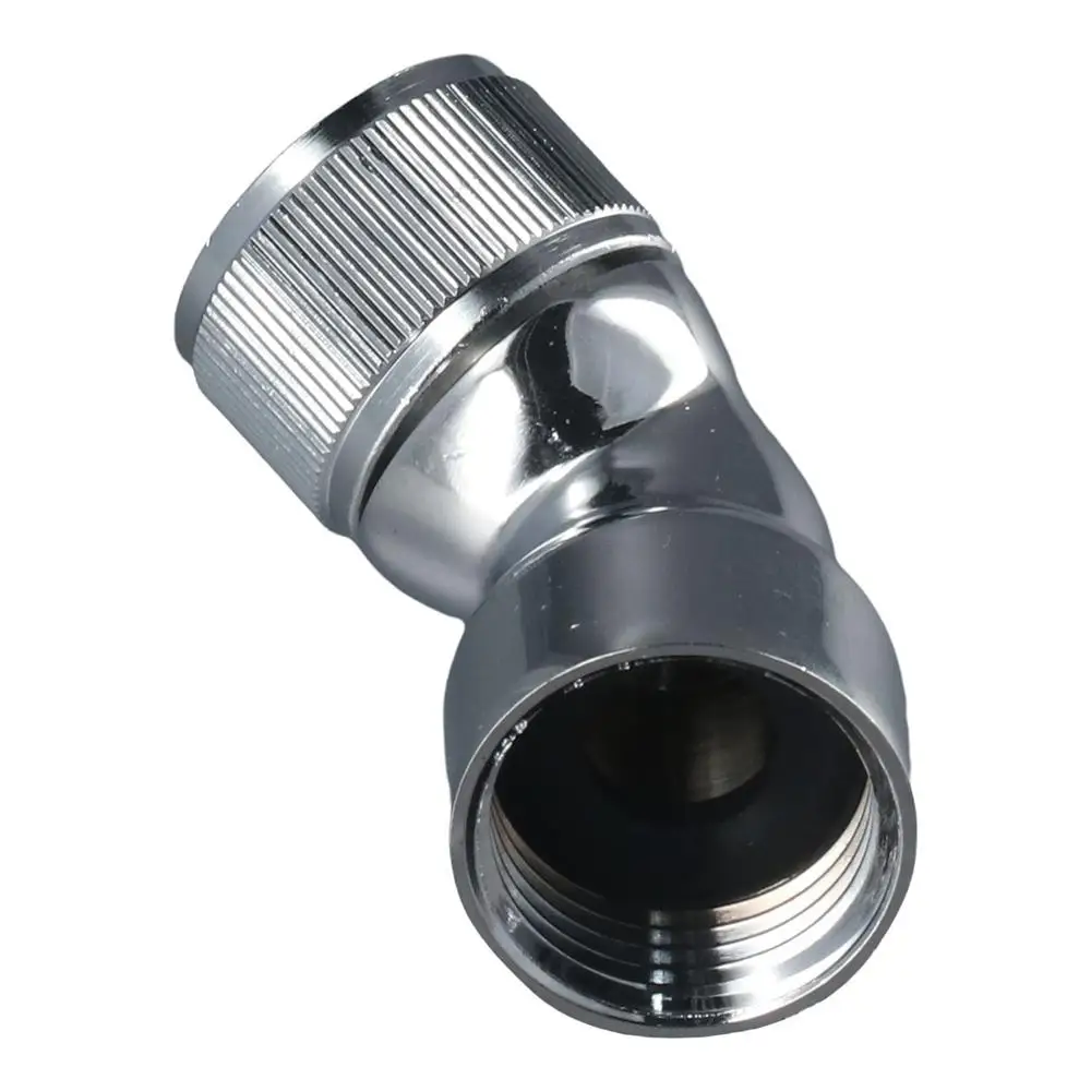 Conector 45 ° Accesorio adaptador de brazo de ducha angular para baño