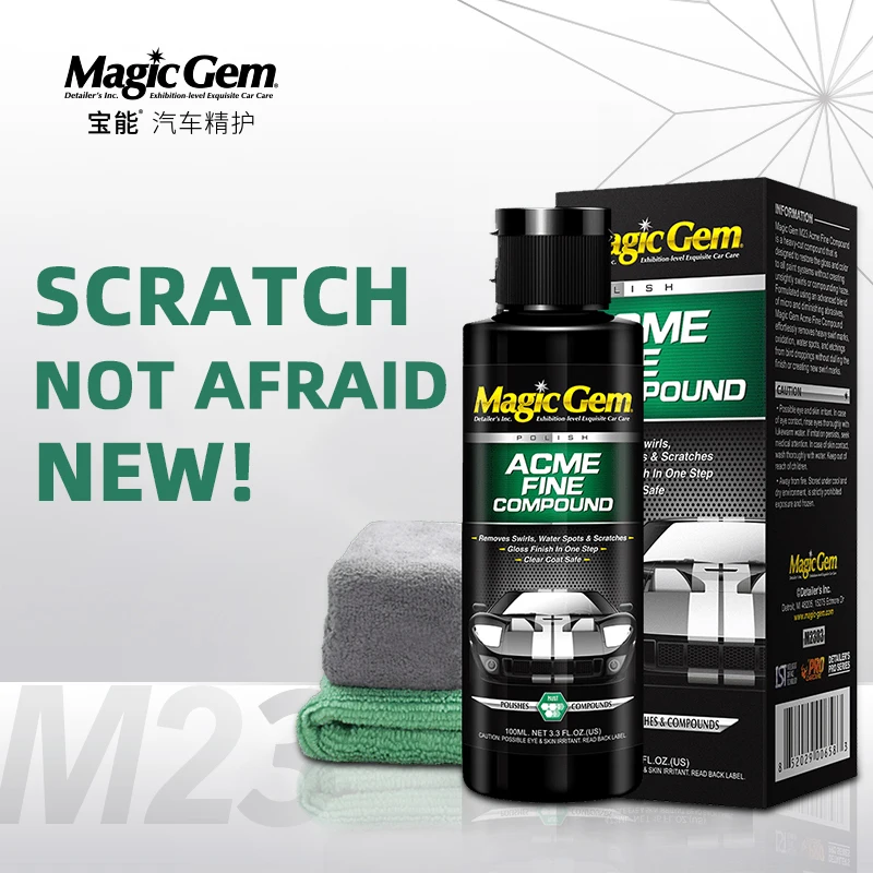 Magic Gem M23 Car Scratch Cleaner Car Swirl Remover Car Scratch