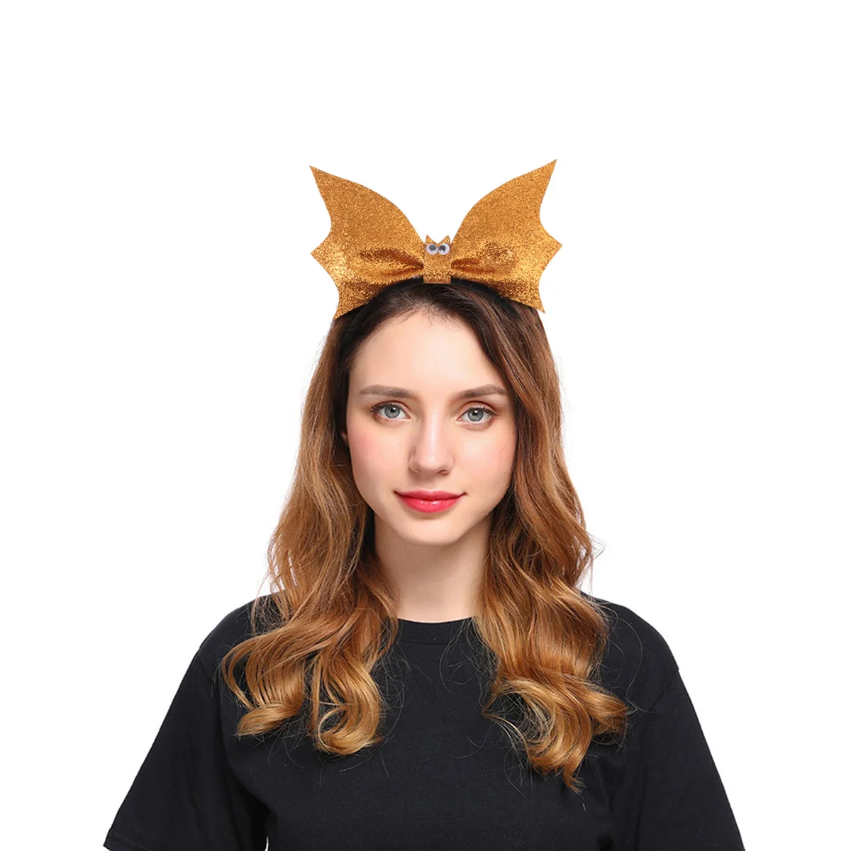 

Headband Sequin Bat Halloween Headwear for Women Masquerade Accessories Toddler