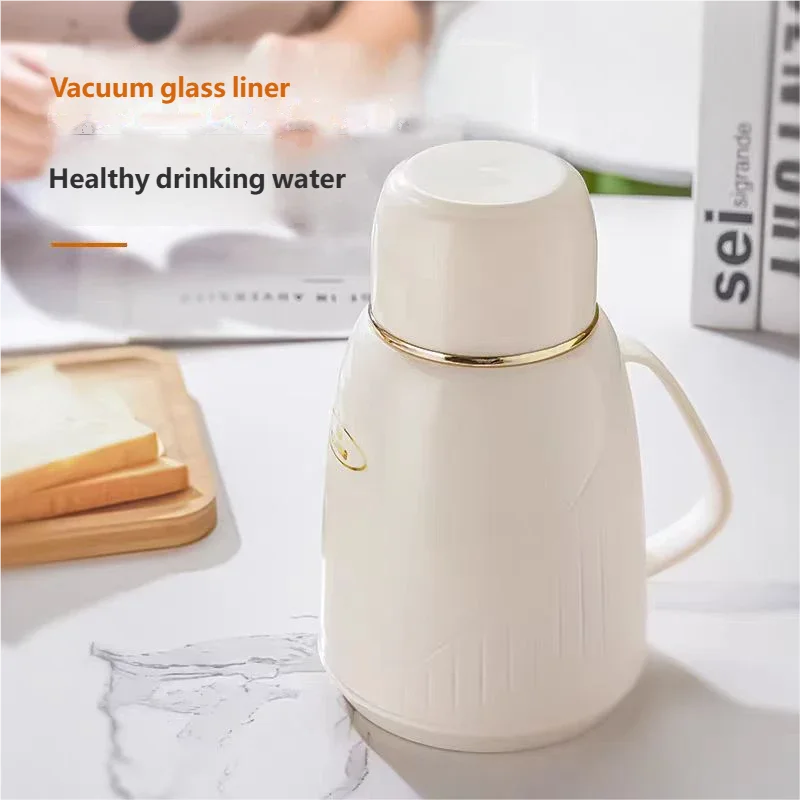 

2025 Insulated Water Bottle, Large Capacity Portable Hot Water Bottle, Warm Pot Tea Bottle Insulated Pot thermos 1000ml