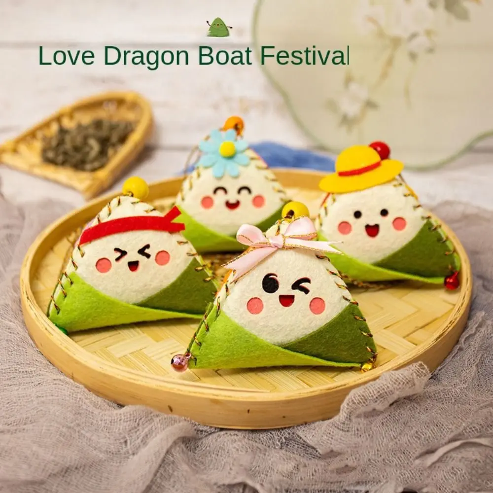 Hanging Dragon Boat Festival Sachet Non-woven Fabric with Tassel Kindergarten Material Package Antique Style Cartoon