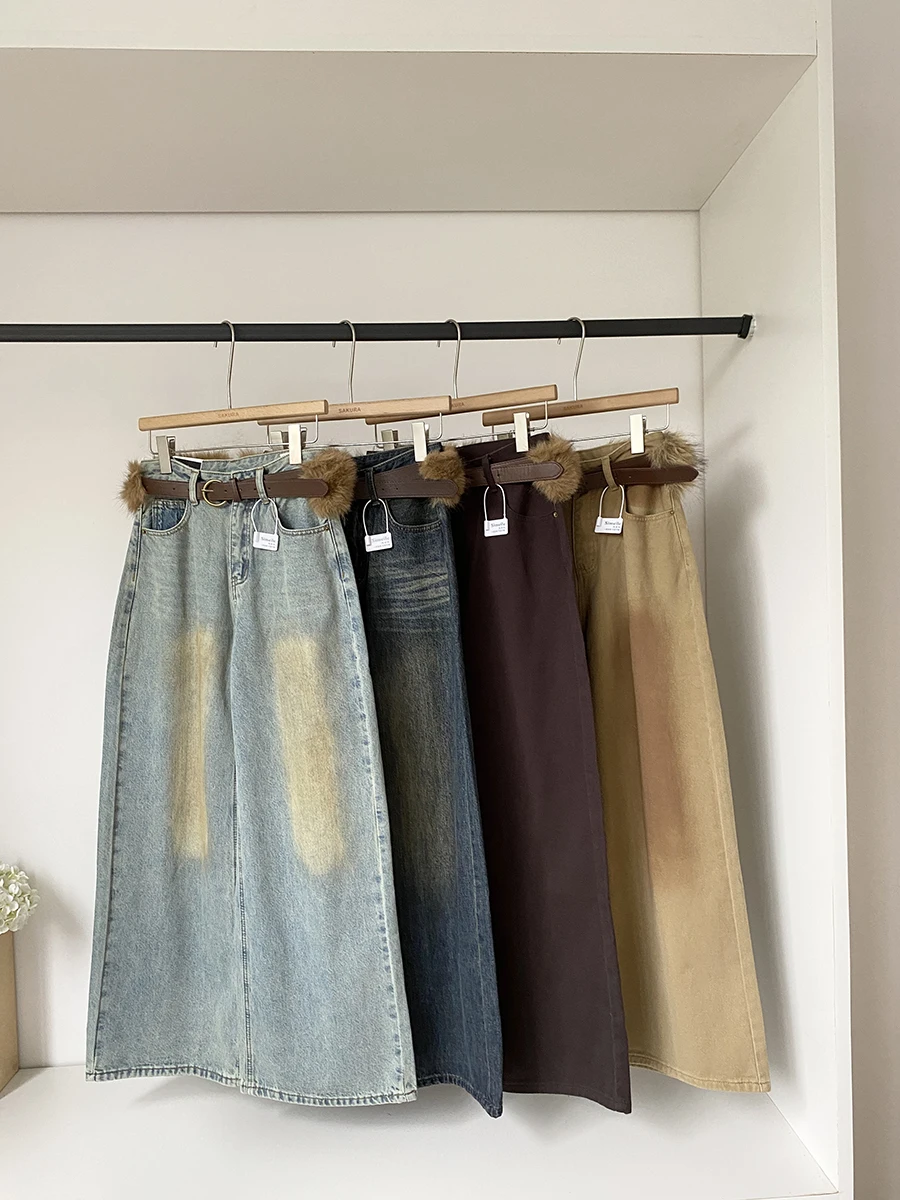 

Ретро-джинсы в американском стиле, с эффектом потертости, узкие, с широкими штанинами, женские, модные, для повседневной носки, с высокой талией, из полиэфирного волокна