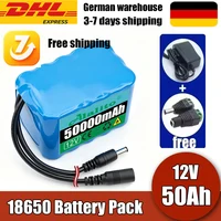 Batería de Litio 12V 50Ah 3S5P con BMS y Cargador