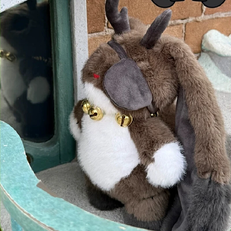 PLUSHIE DREAMFULS Authentic Popular Original Reindeer Rabbit 28cm Plush Pendant Doll Doll Christmas Toy Enthusiast Birthday Gift