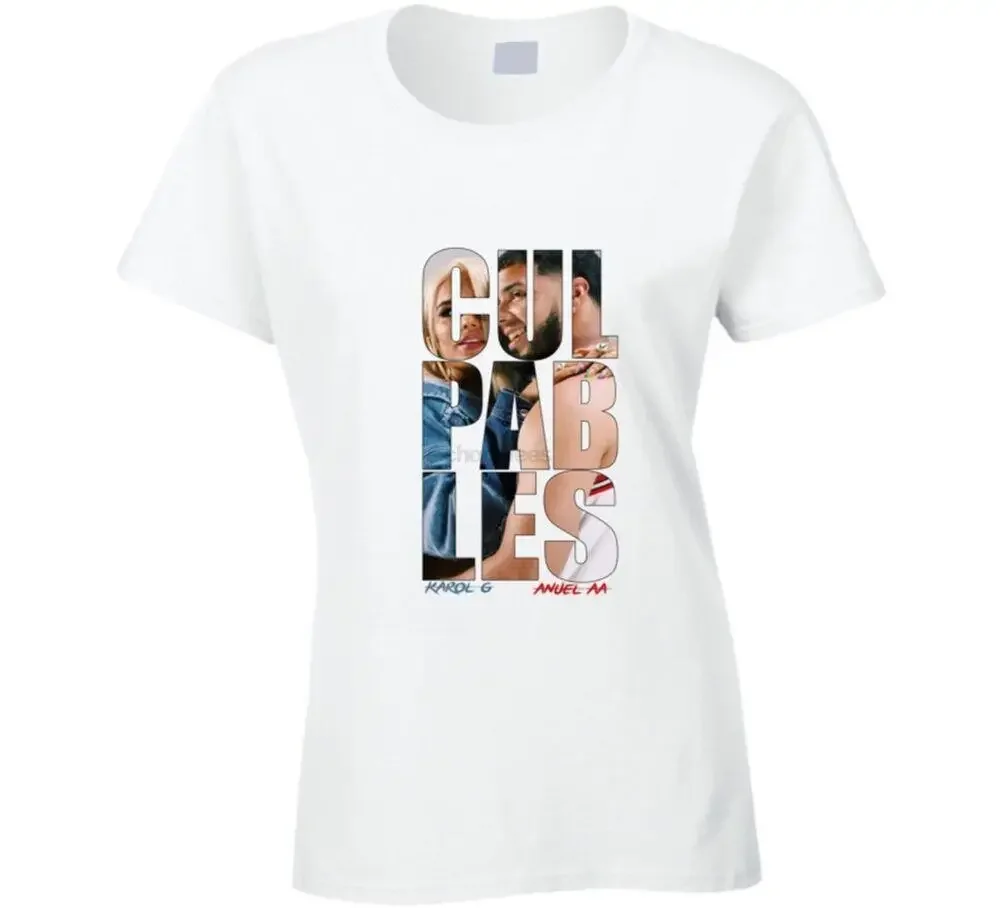 Culpables Karol G Anuel Reggaeton Regueton Spanish Trap Ladies T-shirt