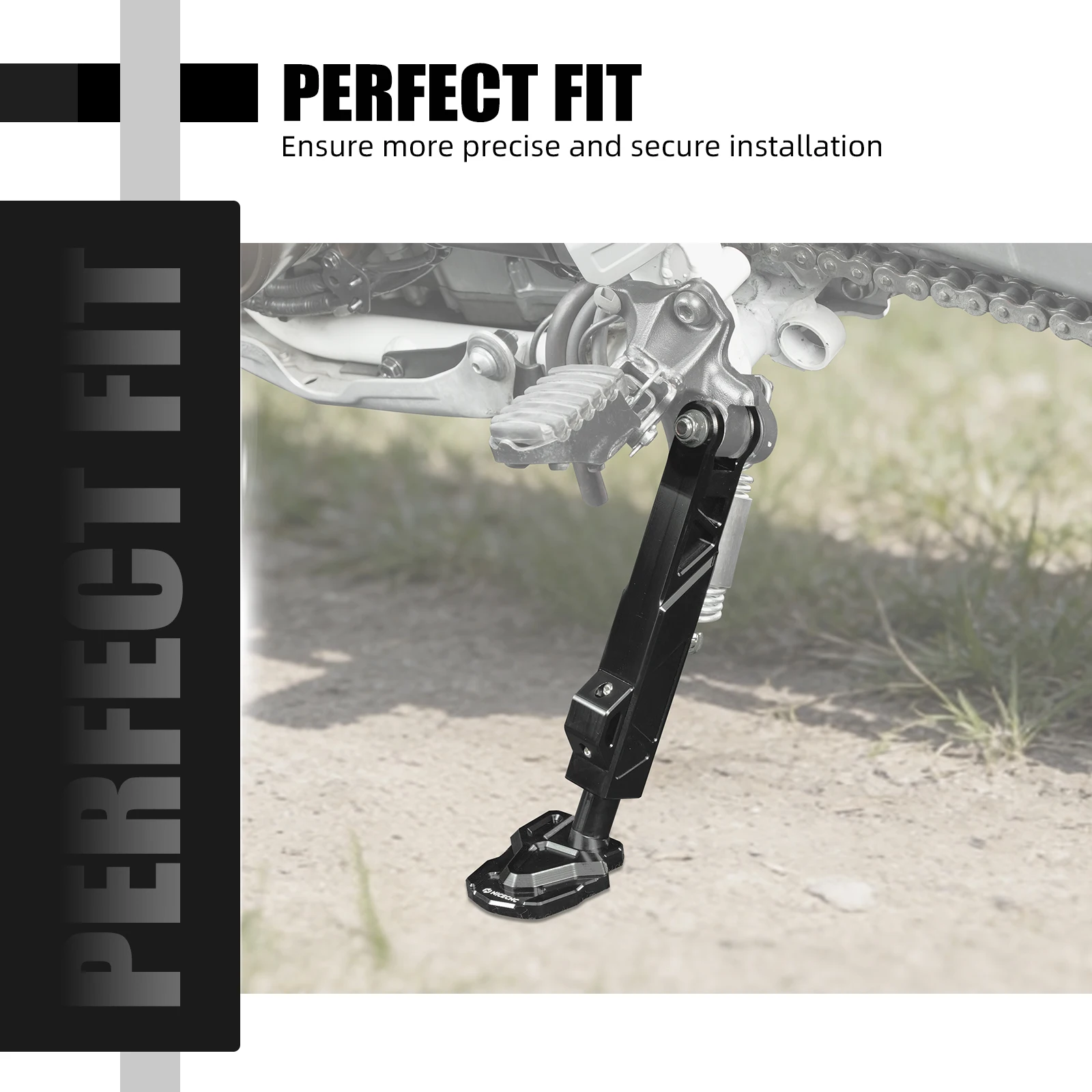 2020-2025 2024 für Honda Africa Twin CRF1100 CRF1100L Africa Twin Adventure Sports Verstellbarer Ständer Seitenständer Zubehör – Detail 7