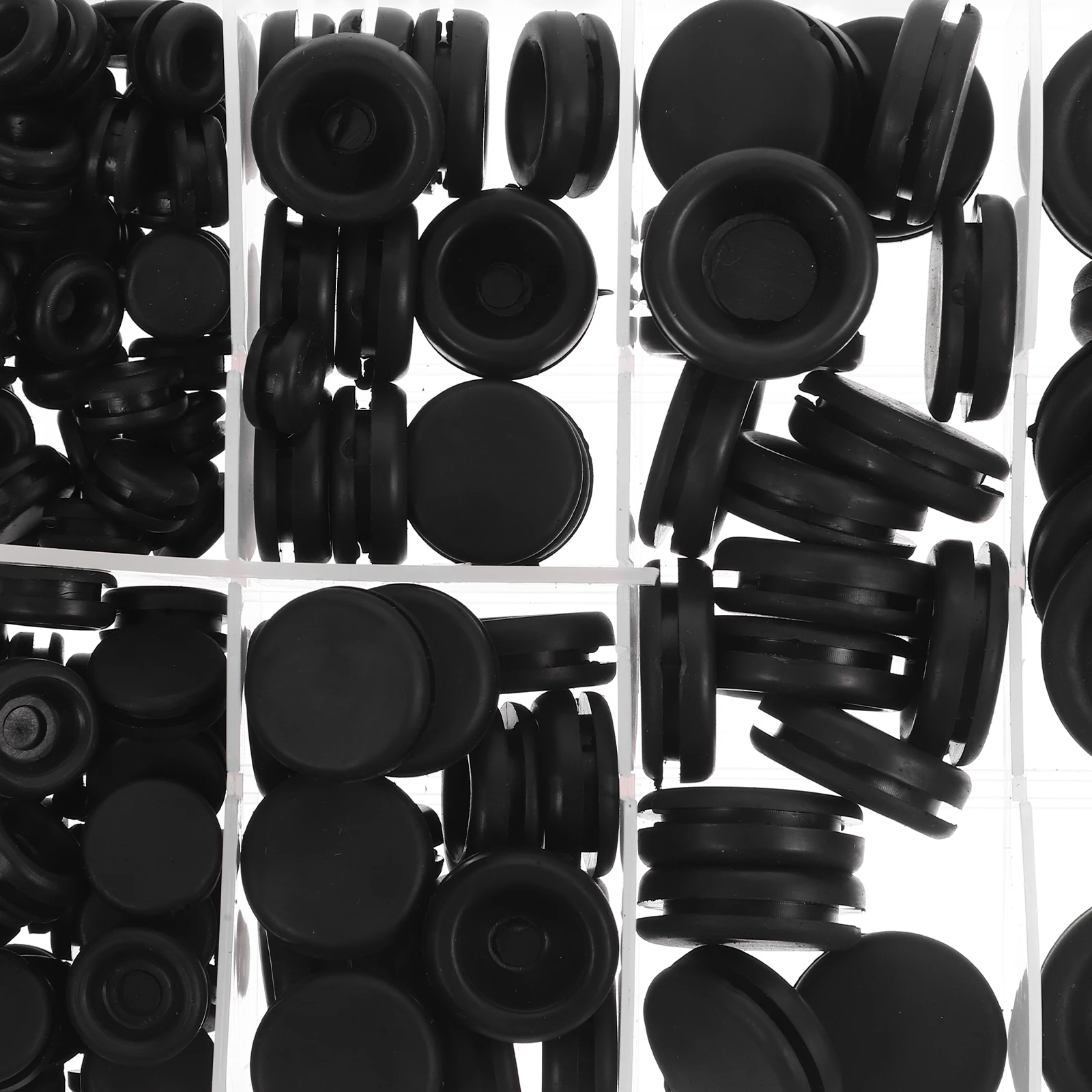 

170pcs Rubber Wire Grommets Sealing Gasket Waterproof Dustproof Electrical Insulation Plug For Cable Wiring Automotive Plumbing