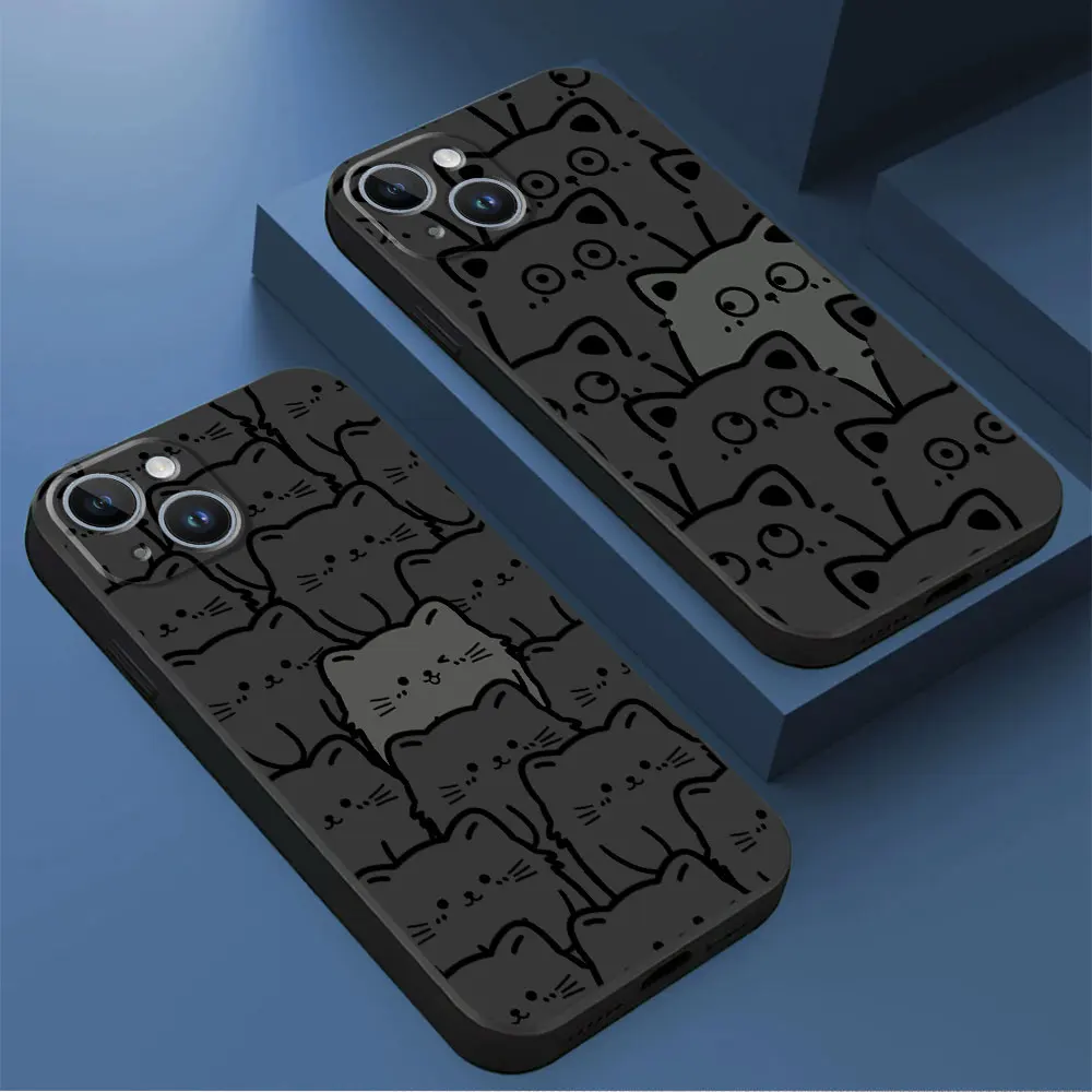 Lucky Cat Phone Case for Google Pixel 7 Pro 6 Pro 7a 8 Pro 6a Bumper TPU Soft Cover