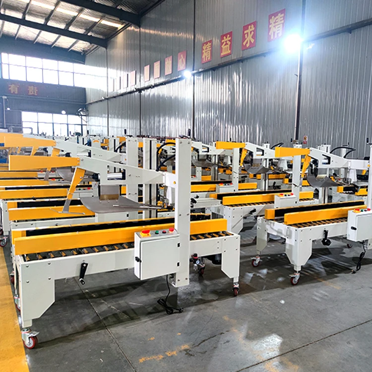 Sustainable Auto Carton Sealer Smart Box Sealing Strapping Machine Packaging Line Custom