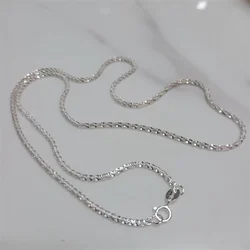 SOMILIA Fashion 18K Yellow Gold Necklace Authentic S925 Sterling Silver Sparkling Clavicle Sweater Chain High Jewelry For Woman