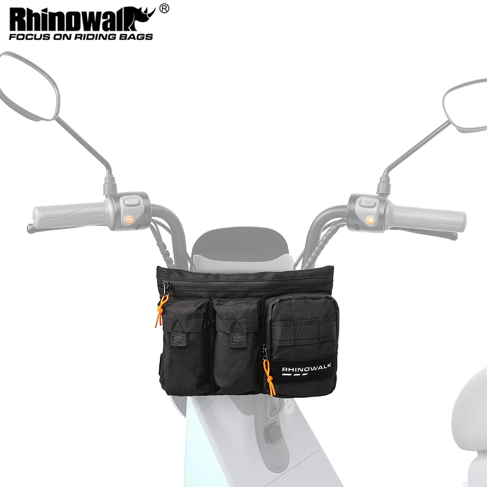 

Rhinowalk Electric Scooter Handlebar Bag 2L Large Capacity Riding Pack Multifunctional Outdoor Cycling Shoulder Bag 2023 NEW