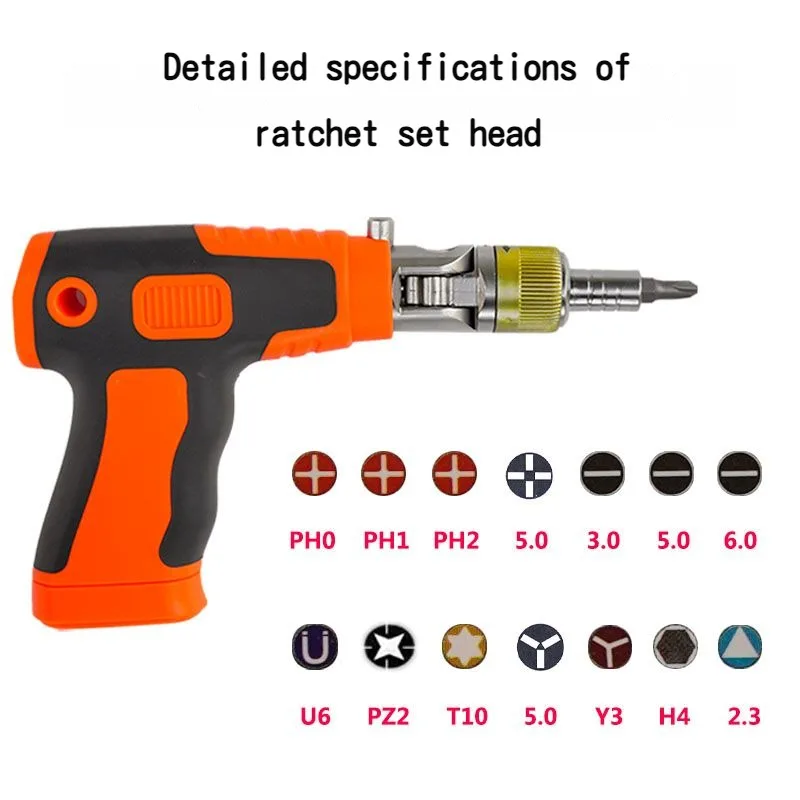 

Бытовой Набор отверток с храповым механизмом, нерегулярный комбинированный набор, ручной гаечный ключ с храповым механизмом, экономный ручной инструмент для обслуживания