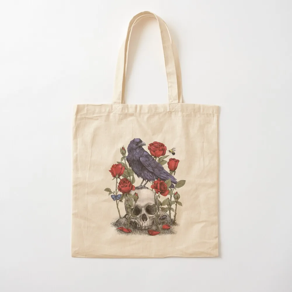 Memento Mori Tote Bag Shopping bags free delivery bags canvas tote bags Candy Canvas Tote Bag