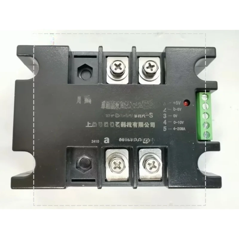 Adapted for Single-phase thyristor solid-state voltage regulator module 100A SSR-100WA-H can be connected to 4-20MA