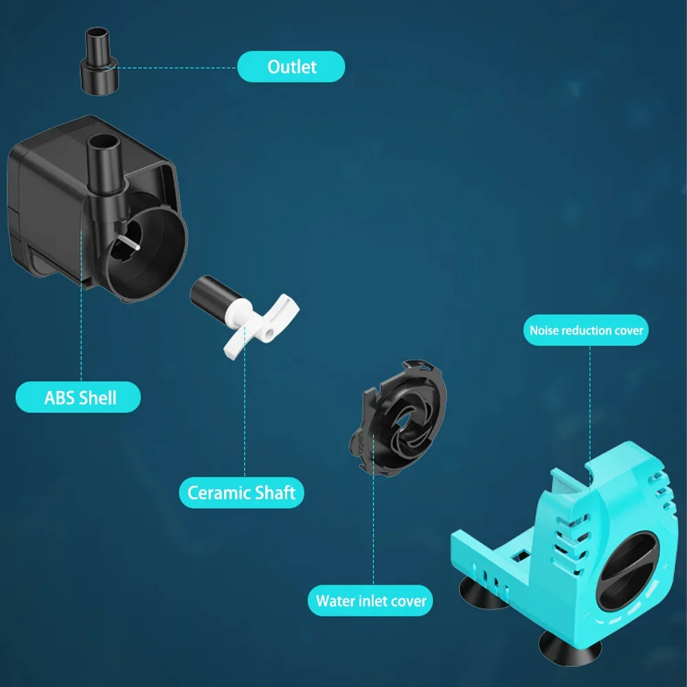 8W Aquarium Submers… - image