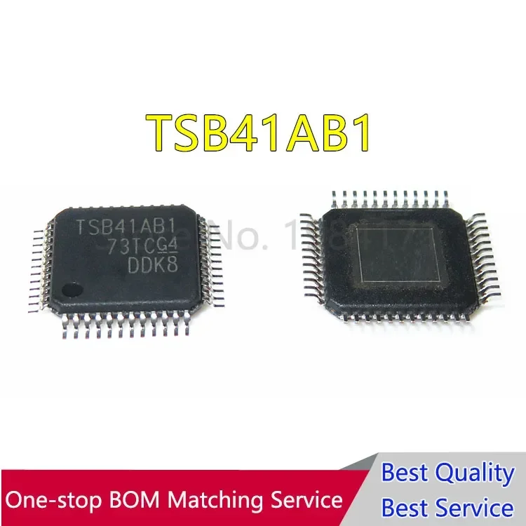 2Pcs   TSB41AB1P  TSB41AB1 QFP48