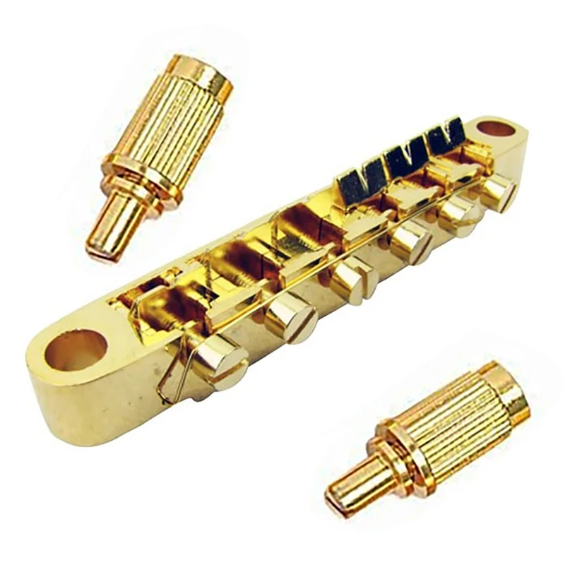 Electric Guitar Tailpiece Set Bridge And Tailpiece Set Replacement Parts Bridge For Gibson Les Paul Electric Guitar