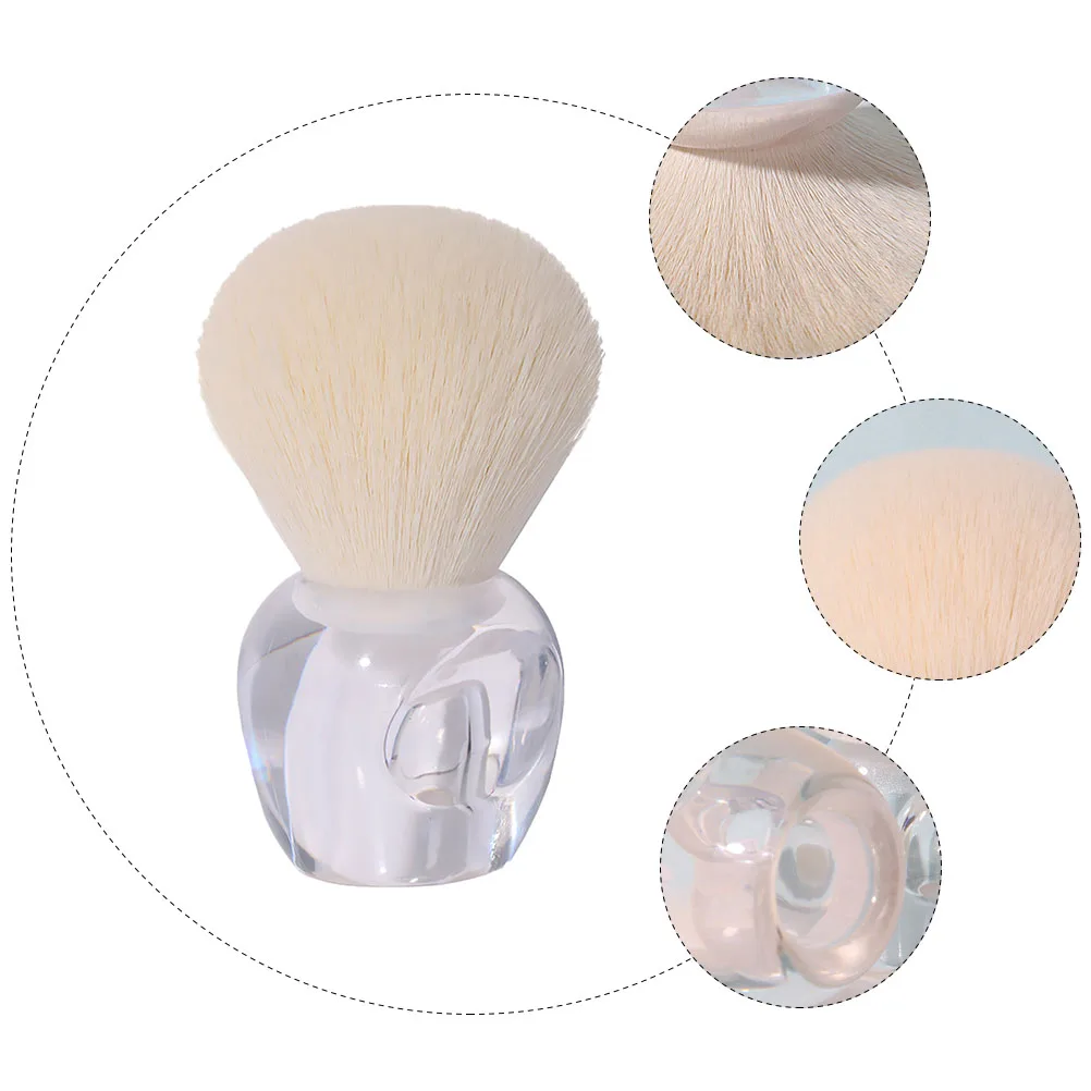 

Premium Synthetic Makeup Brush Loose Powder Blush Foundation Beauty Tool For Women Girls Blending Buffing