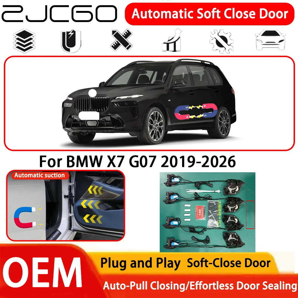 

for BMW X7 G07 2019-2026 Car OEM Plug and Play Automatic Electric Soft Close Door Comfort Closing System