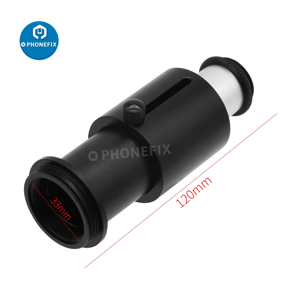 38mm CTV Digital Microscope Camera Adapter 25mm C Mount Industrial Trinocular Stereo Microscopio Camera Eyepiece Adapter Tube