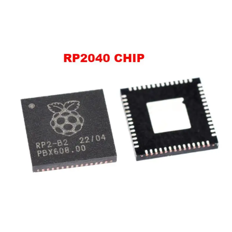 10-100 sztuk RP2040 raspberry pi PICO płytka rozwojowa z wbudowanym chipem RP2040 Adapter portu USB zwiększone oporności
