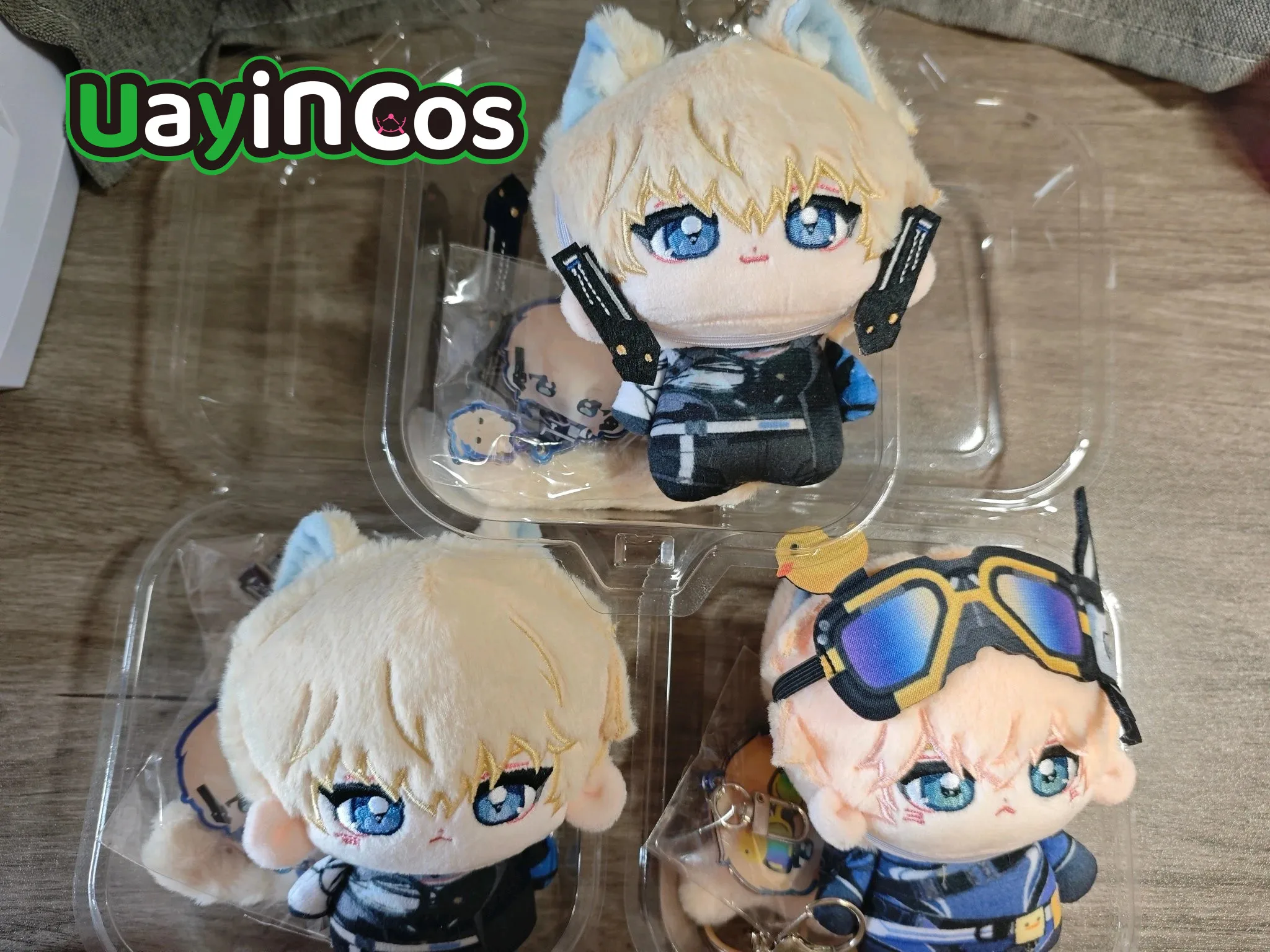 In stock PUNISHING: GRAY RAVEN Lee Hyperreal Blood Hunter  Stuffed Plushies Doll Keychain Bag Clothes Anime Game Toy Costume