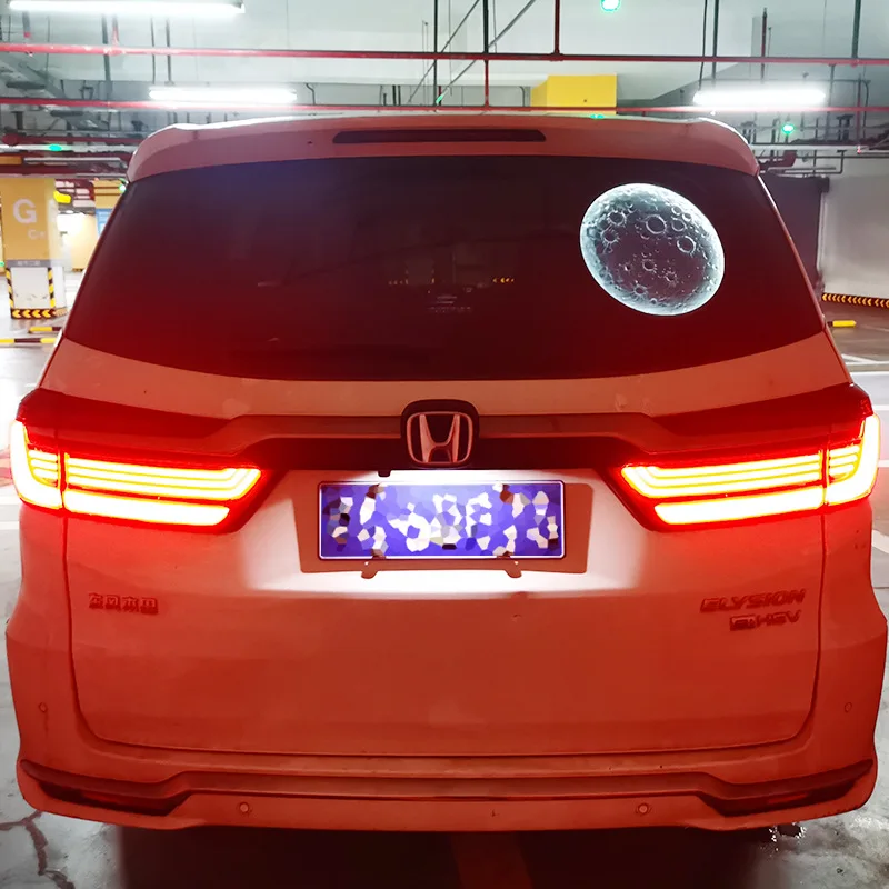 Universal Car LED Decorative Lights Creative Moon Luminous Interior Light USB Connect To Power Auto Accessories