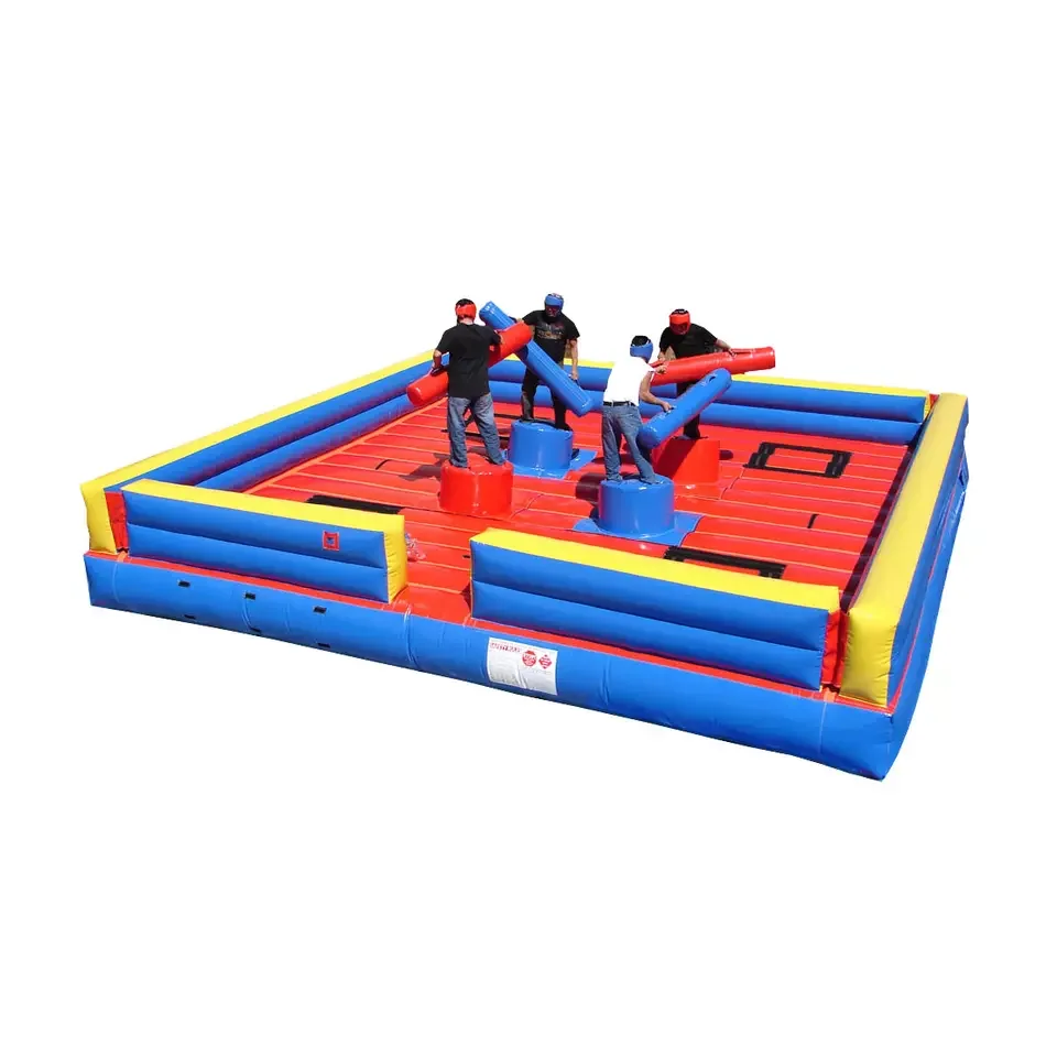 //Inflatable Boxing Arena Playground Bouncy House Gladiator Duel Arena