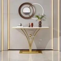 European Simple Console Tables living room Furniture Entrance Console Table Light Luxury Design Wall Art Decoration Corner Table
