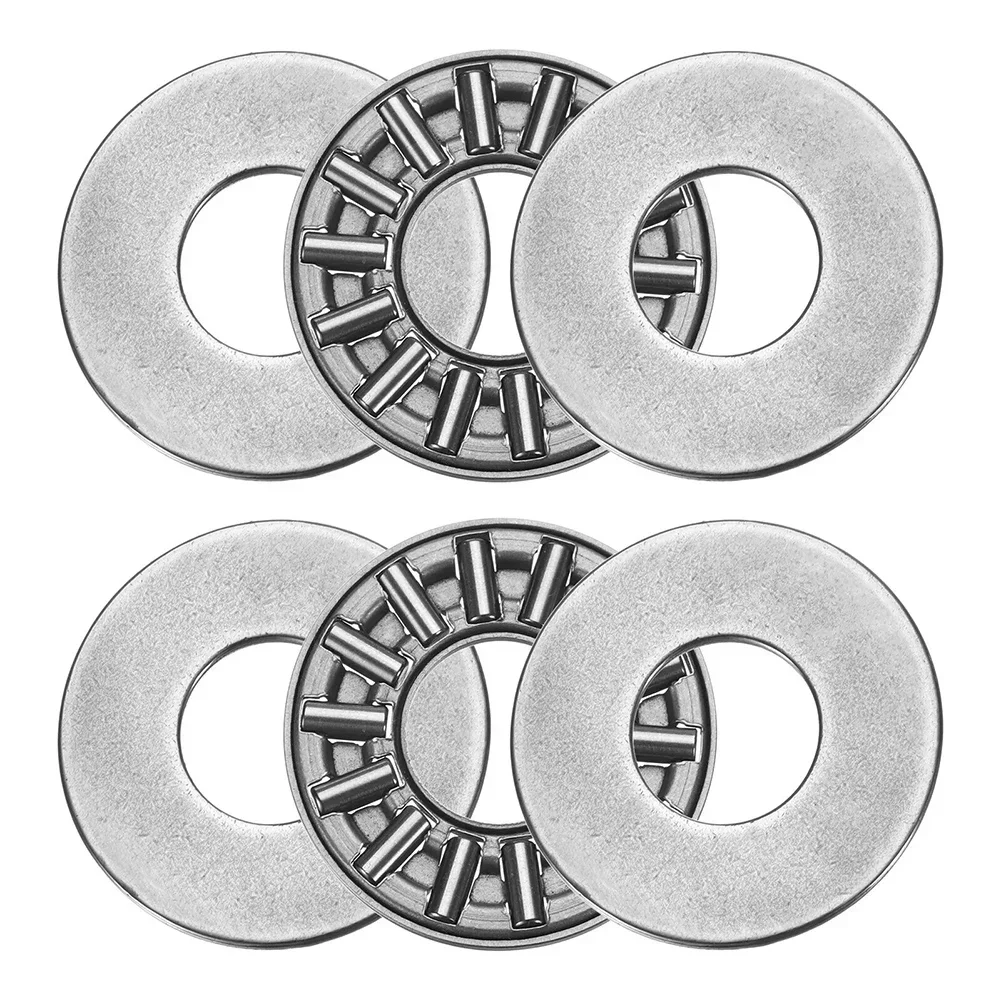 AS1024 Washers AXK1024 Bearings For Heavy Axial Loads 10mm Bore Diameter 24mm Outside Diameter Bearing Steel Compact Stiffness