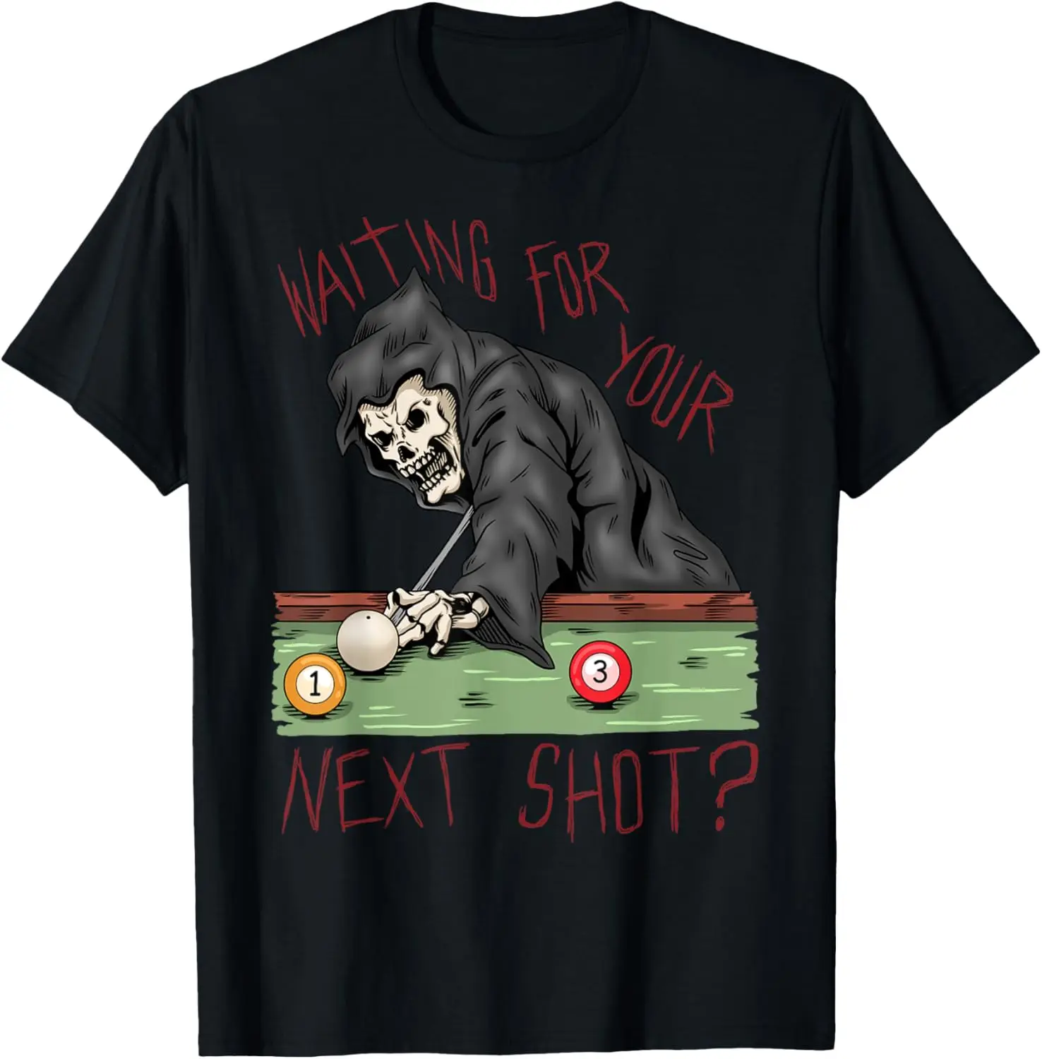 

Funny Billiard Pool Player Billiards T-Shirt