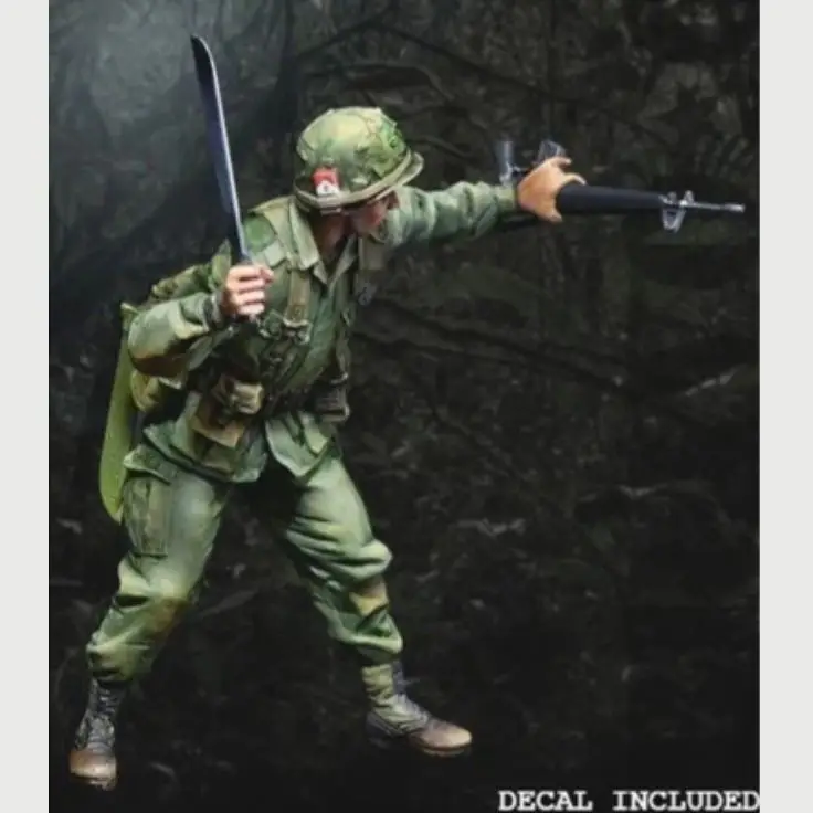 1/35 レジンモデルフィギュア GK，未組み立て・未塗装キット