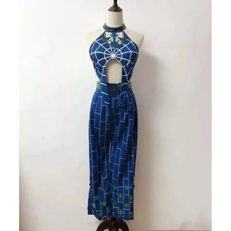 

CyAnime Stone Ocean Jolyne Cujoh leather jacket Cosplay Costume Custom Made high quality Clothing