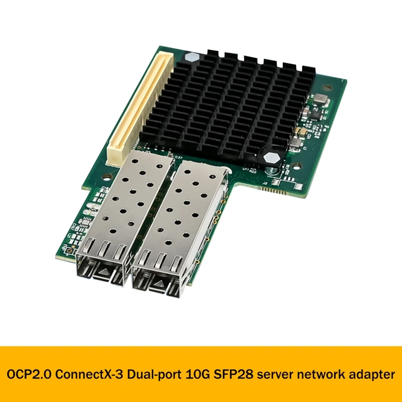 SFP28 Server Fiber Network Card OCP2.0 Mellanox Connectx-3 Dual-Port 10G SFP28 Server Network Card