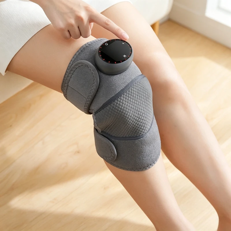 5 Gears Temperature Adjustable Heated Knee Brace Self Heating Knee Massager Keep Warm For Knee Joint Pain Relief Physiotherapy