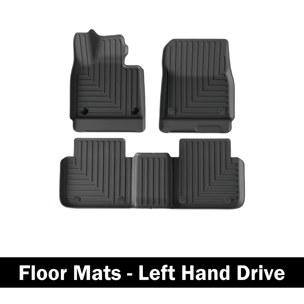 For Xpeng P7/P7i 2023 2024 TPE Floor Mats All Weather Waterproof Anti-Slip Front Rear Cargo Liner Trunk Mat Foot Pads