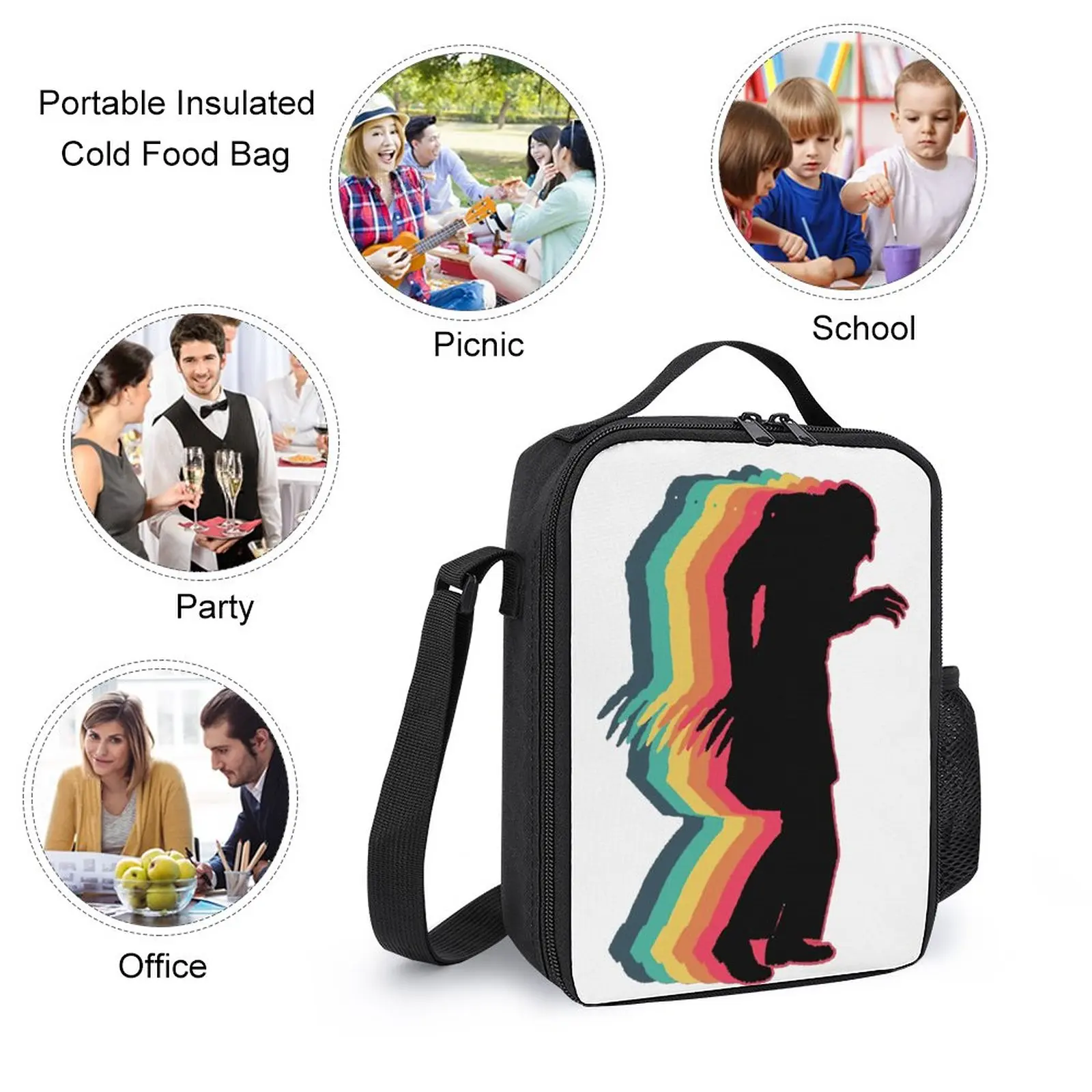 Nosferatuer Horror Essentieel Te Koop 3 In 1 Set 17 Inch Rugzak Lunch Tas Pen Tas Scholen Topkwaliteit Duurzame Etui Gezellig