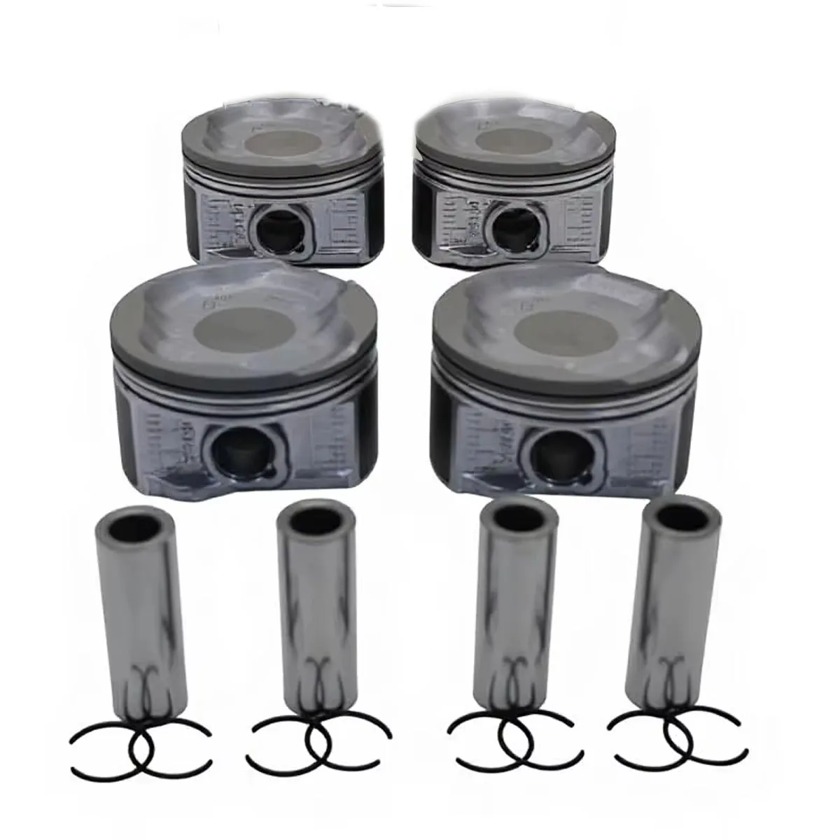 4pcs PISTON KIT 2TR-FE 2.7L 13101-0C020 for TOYOTA COASTER BUS FORTUNER (N15 N16)