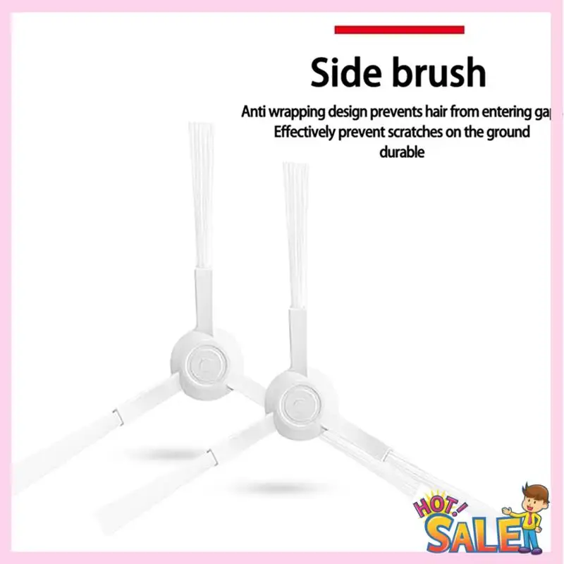 

A88X Accessory Kit For Xiaomi Robot Vacuum S20/D106 - Side Brushes, Main Brush, HEPA Filter, Mop Cloth